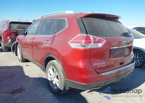 2016 Nissan Rogue Sv z USA, uszkodzony, nr VIN JN8AT2MT9GW030038